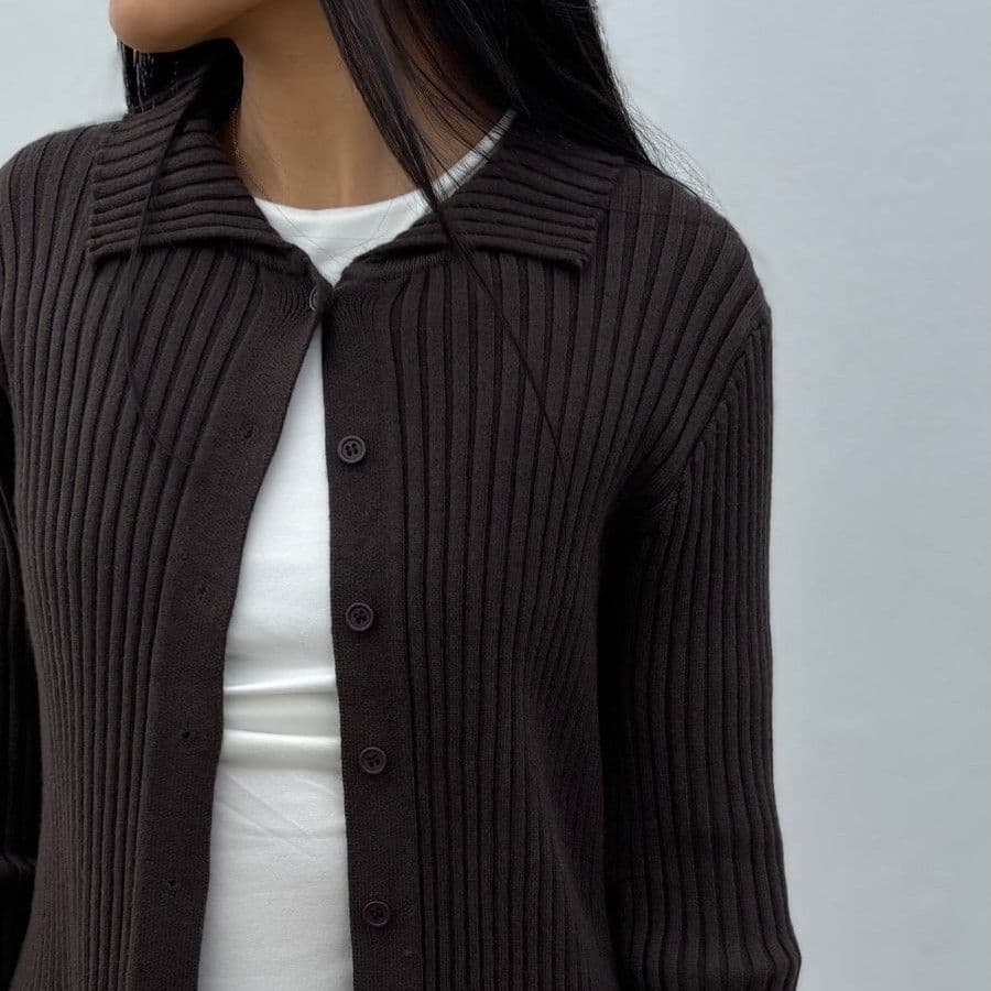 Sueter botones c/cuello