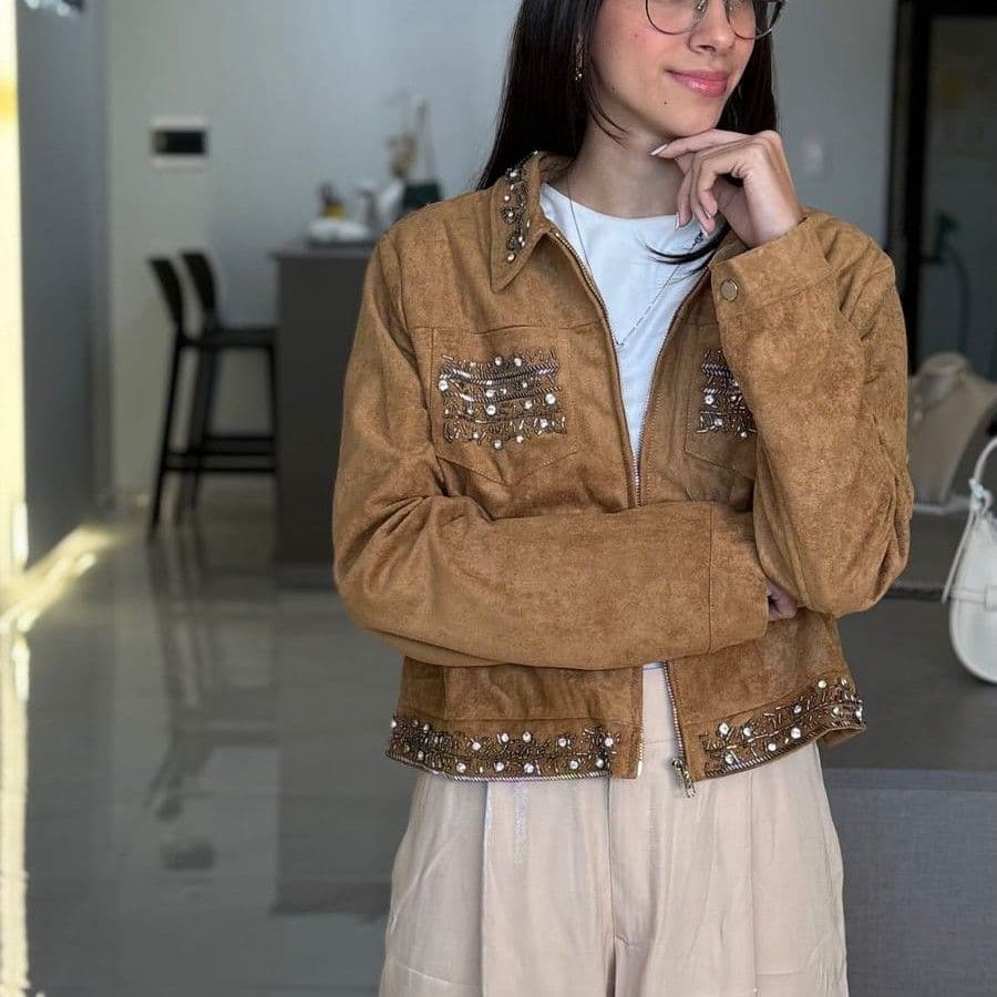 Campera de Gamuza