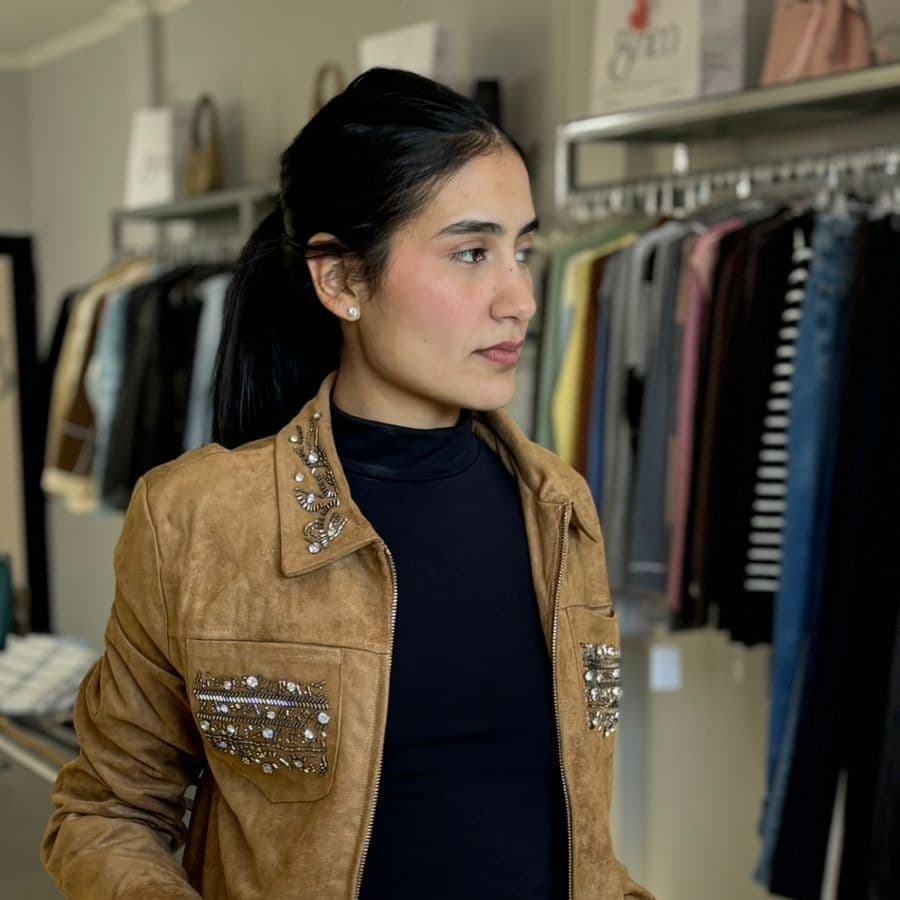 Campera de Gamuza