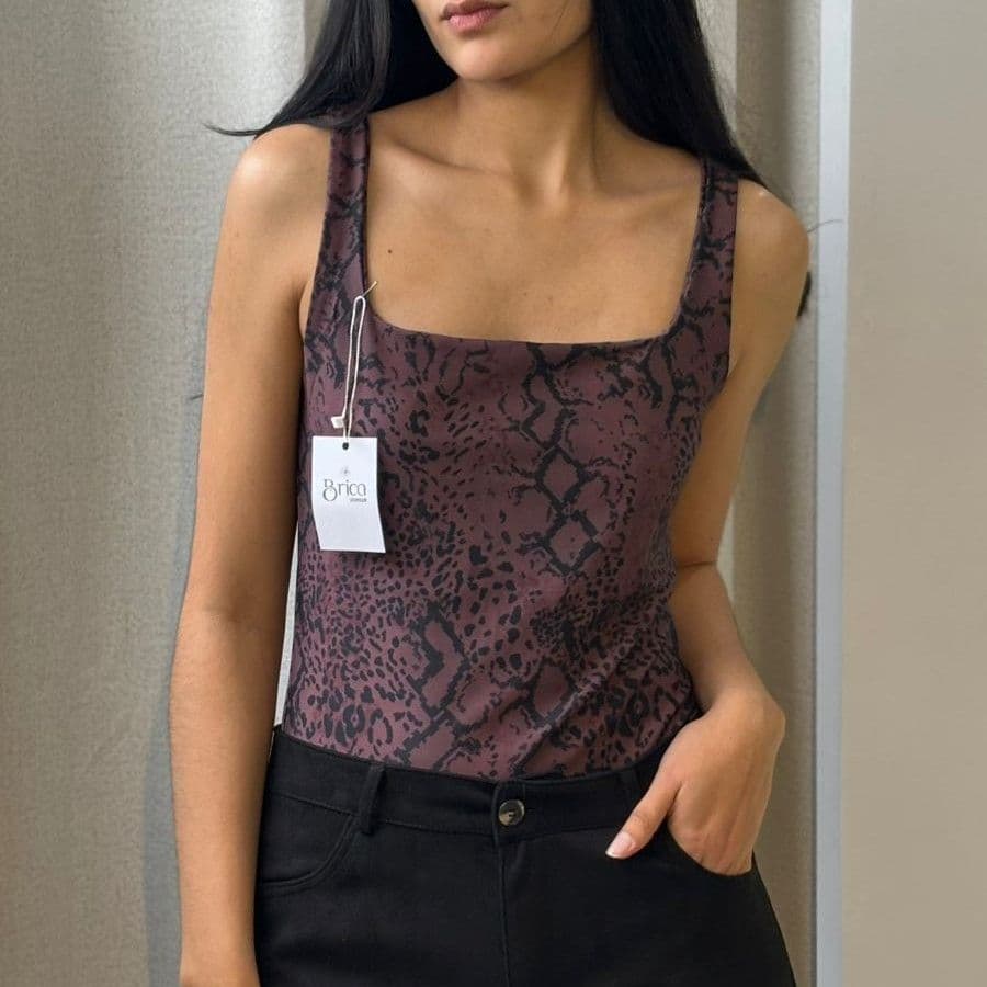 Body Snake escote cuadrado