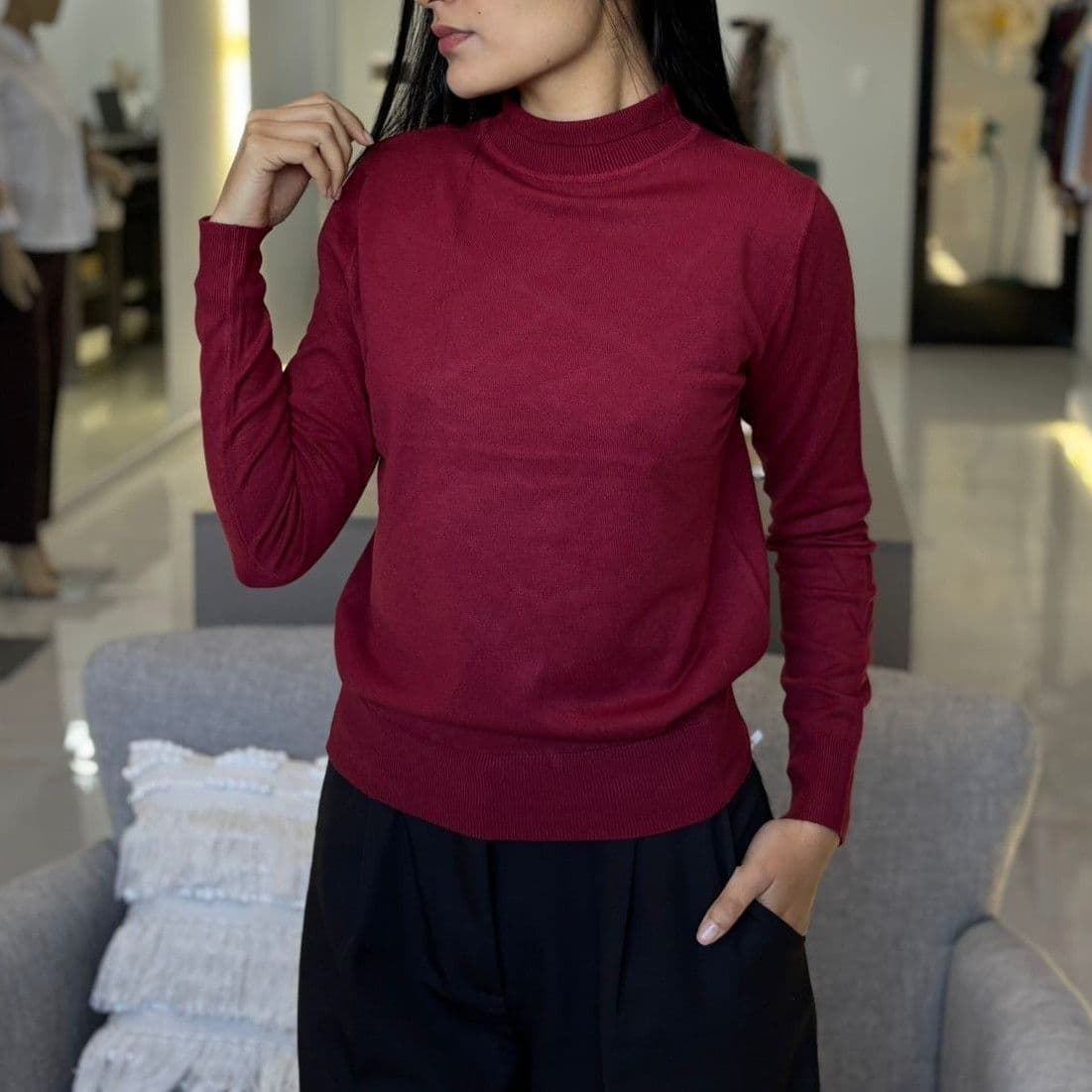 sweater semi polera