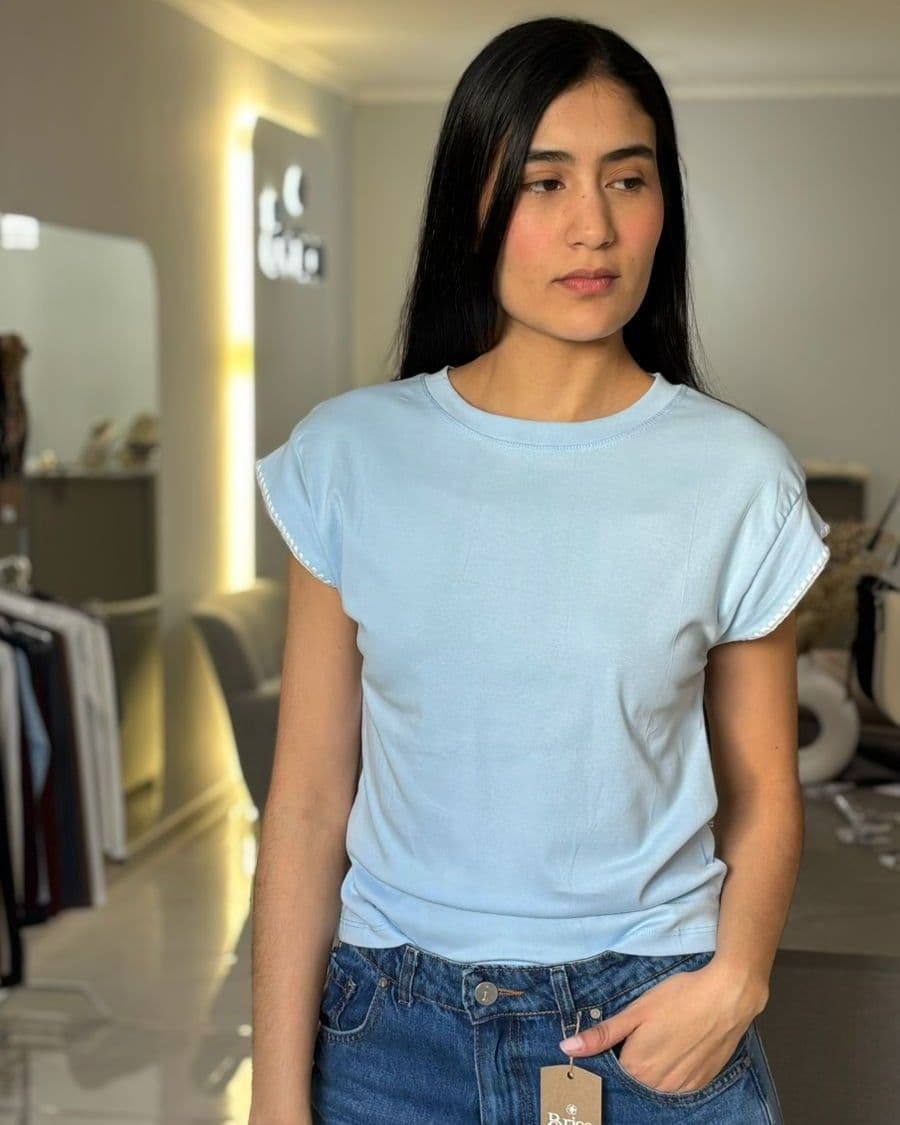 Remera bordada