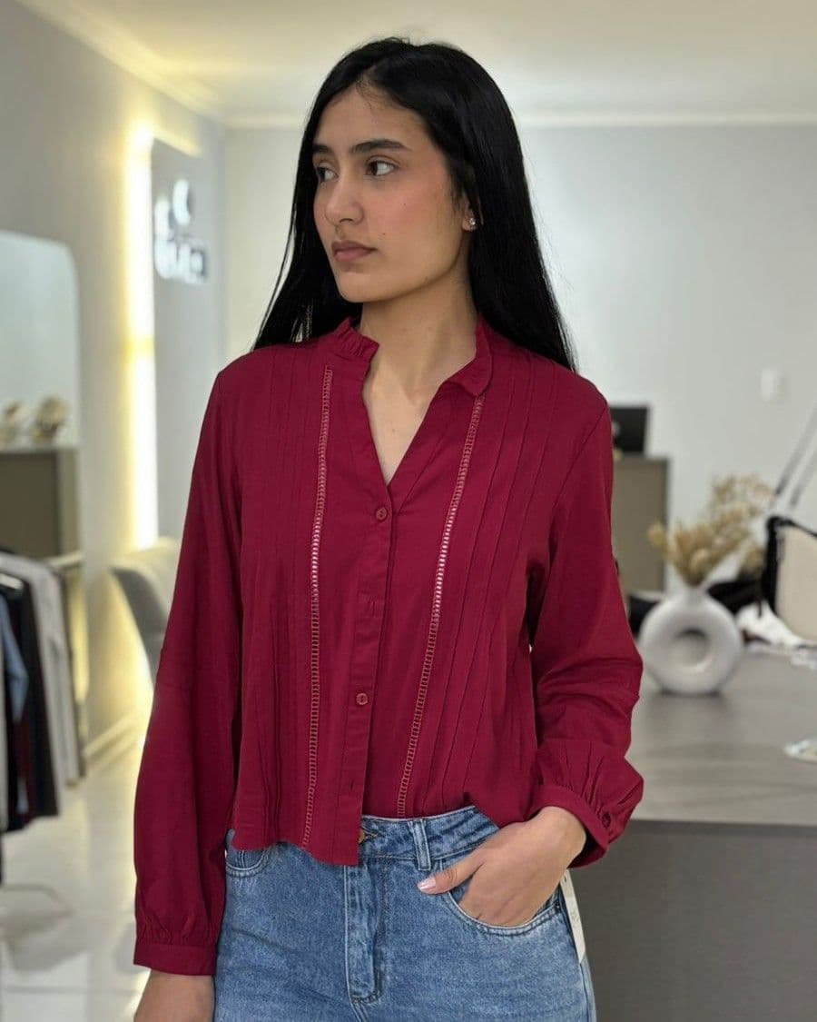 Camisa Bordada