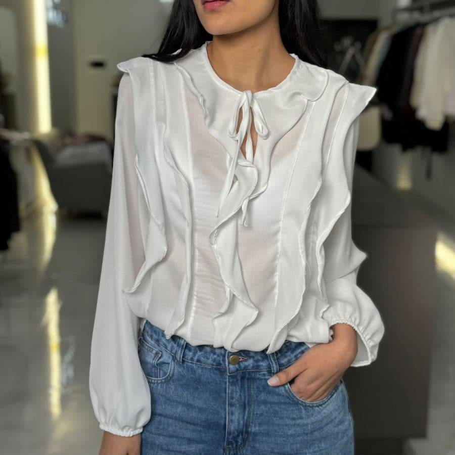 Blusa volados